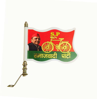 flagcar sp car flag Rectangle Car Window Flag(Plastic)