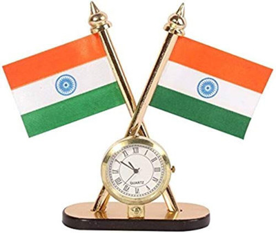 Voyo India Triangle Car Dashboard Flag(Plastic)