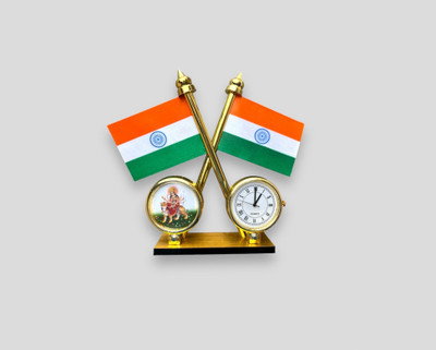 AutoStark indian flag Double Sided Wind Car Dashboard Flag(Nylon)