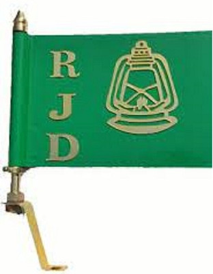 flagcar RJD Rectangle Car Window Flag(Metal)