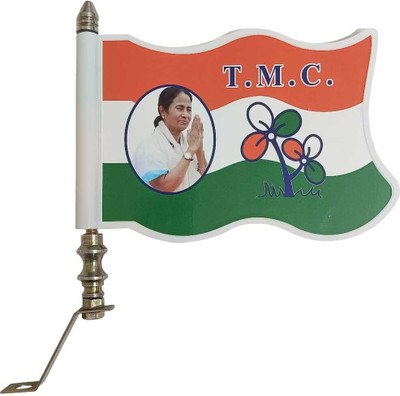 flagcar tmc new design flag Rectangle Car Window Flag(Plastic)