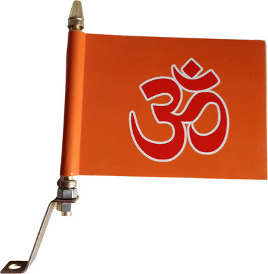 flagcar India Rectangle Car Window Flag(Metal)