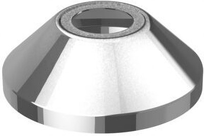 Viking Dome Flange for Long Thread Taps Polished CP 70mm OD x 25mm Height,pack of 5 Threaded Flange(25) deal from flipkart
