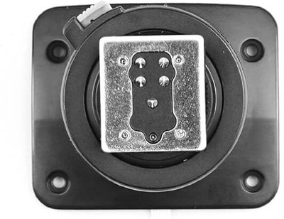 SUPERNIC Hot Shoe Mounting Foot Fix Compatible with Godox Speedlite Flash Repair Parts Flash(Black)