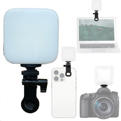 Hold up Mini Fill Lights for Cell Phone Laptop TikTok Selfie Video Conference Camera Flash(White Light&Warm Light&Warm White Light)