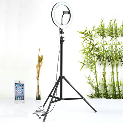 OneXsale Big LED Selfie Ring Light with Tripod Ring Flash(White)