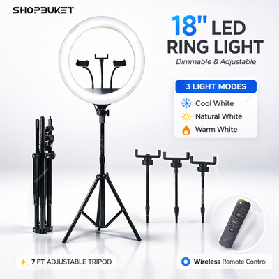 shopbucket 18-inch Ring Light