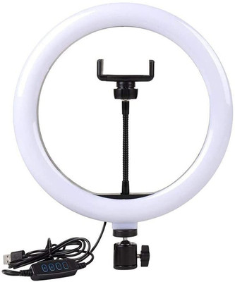Blue Birds Premium Quality 3 different model & 10 brightness levels Big Selfie Ring Light Ring Flash(White, Black)