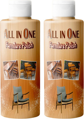 H K GROUP Wood Polish Furniture Spray 3-in-1 Furniture Cleaner Shiner Spray, Pack of 2 Functional Floor Coating Paint(110 mL)