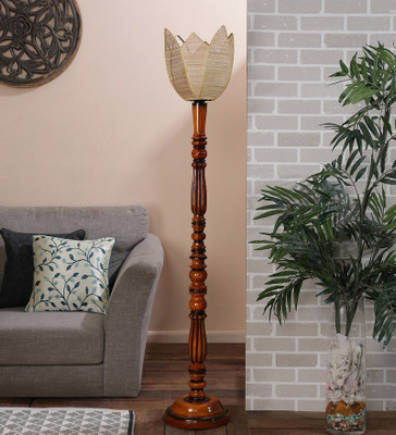 Devansh Torchiere Floor lamp