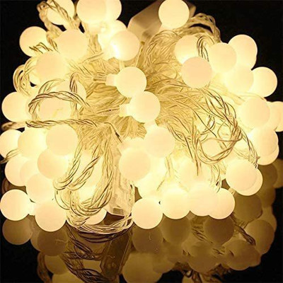 AtneP 20 LEDs 4 m White Steady Ball Rice Lights(Pack of 1)