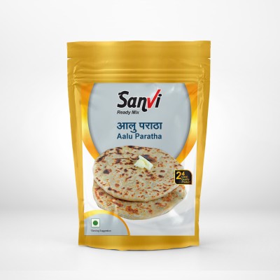 sanvi ready mix Sanvi's Aloo Paratha Flour | Ready to Cook Aloo Paratha |(0.2 kg)