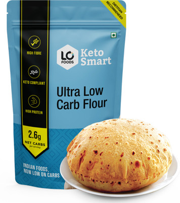 Lo! Foods Ultra Low Carb Keto Atta | Keto Flour for Keto Diet | Diabetic Weight Loss(1 kg)