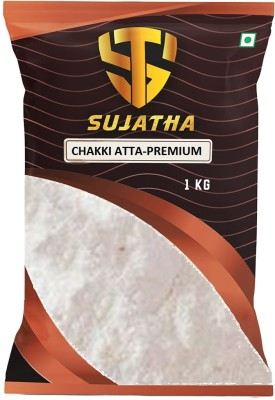 SUJATHA Traders Premium Quality Chakki Atta(1 kg)