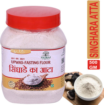 NATRAJ The Right Choice Singhara Flour | Singada Powder | Water Chestnut Atta(0.5 kg)