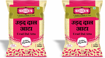 Shiva's URAD ATTA / URAD DAL FLOUR - 500 G (PACK OF 2)(1 kg, Pack of 2)