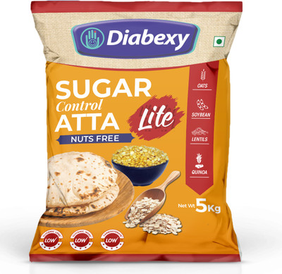 Diabexy Sugar Control Atta LITE Nuts Free - 5KG(5 kg)