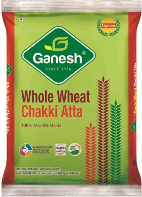 Ganesh Whole Wheat Chakki Atta(10 kg)