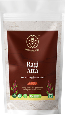 Shiva Organic Ragi Atta Finger Millet Flour(3 kg)