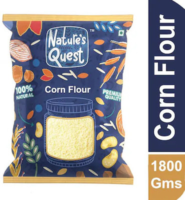 Nature’s Quest Corn Flour 1800gms | Makka | Maize atta | Corn Powder | Makki Atta | Maize Flour(1.8 kg)