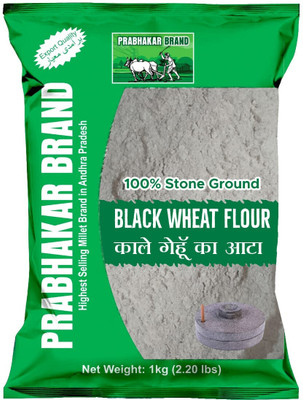Prabhakar Brand Black Wheat flour/Kaala Gehoon atta/Black Wheat atta| High Dietary Fiber(1 kg)