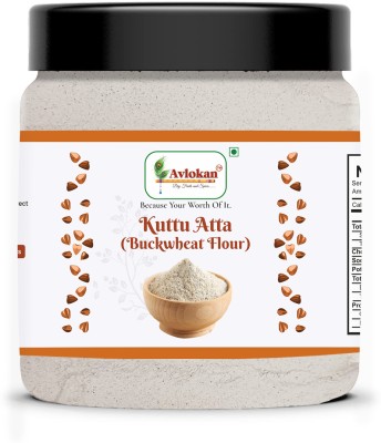 Avlokan Premium Quality Kuttu Atta/Buckwheat/Buck Wheat Flour(200 g)