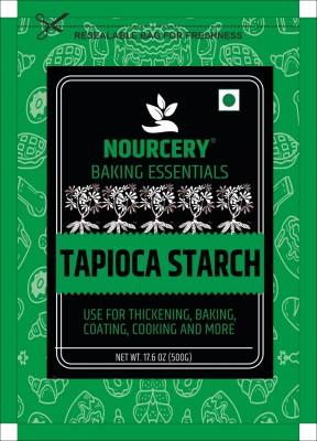 Nourcery Tapioca Starch(0.5 kg, Pack of 2)