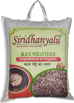 siridhanyalu Black Wheat Flour(3Kg)(3 kg, Pack of 3)