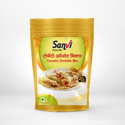 sanvi ready mix Tomato Omlette Mix Flour | Ready Mix Peeth | Instant Mix Flour(0.2 kg)