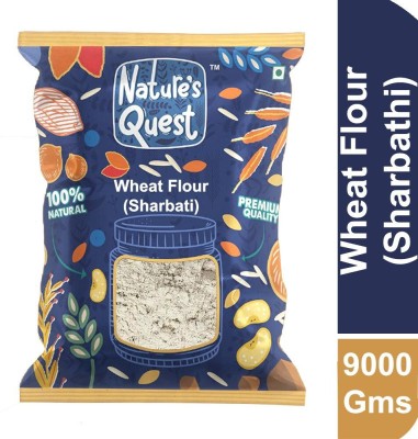 Nature’s Quest Sharbati Wheat Flour 9000 Gms|Sarbati|Gehu|kothumai|gehoon|godhuma|godhi|kanaka(9 kg)