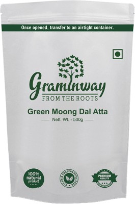 Graminway Gluten Free Green Moong Dal Atta(0.5 kg, Pack of 2)