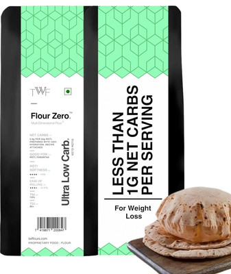 TWF Keto Flour | Ultra Low Carb ( < 1g Net Carb per Roti) | Low GI | For Weight Loss(500 g)