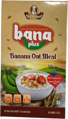 Dr. Food BANANA PLUS BANANA OAT MEAL 400 GM EACH PACK -(800 g, Pack of 2)