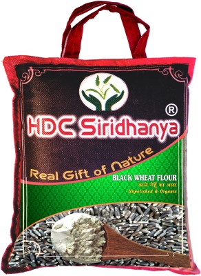 HDC SIRIDHANYA BLACK WHEAT FLOUR Organic Gluten free Gross Wt 5Kg(specially for diabetes)(4.8 kg)