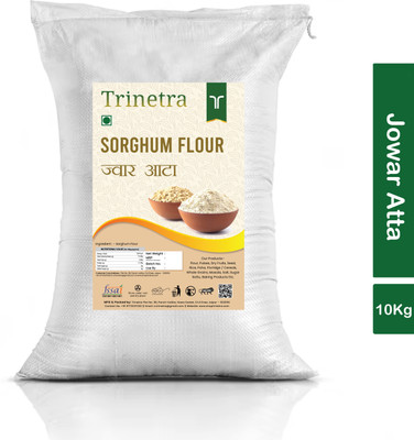 Trinetra Jowar Atta (Sorghum Flour)- 10Kg Pack(10 kg)