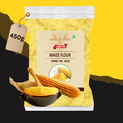 Sambhojanam Best Quality Maize Flour/Makka Atta 900 gm(0.45 kg)