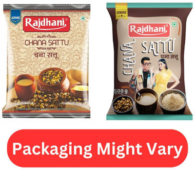 Rajdhani SATTU 500 GRAMS PACK OF 2(1 kg, Pack of 2)
