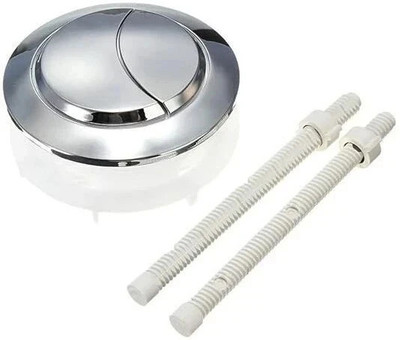 MASTERBATH Dual Flush Push Button Toilet Water Tank Flushing Replaceable Round Button 58mm Flush Tank Lever