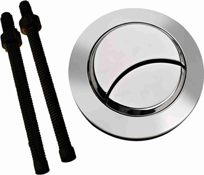 Clay Plus Dual Flush Knob Button for One-Piece Commode | 58 mm Round Flush Tank Lever