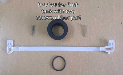 Waterfun wf sft bracket set Side Handle Flush Tank(White 10 L)