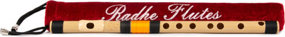 Radhe Flutes G Natural Middle Octave Left Hand With Velvet Cover PVC Flute(35 cm)