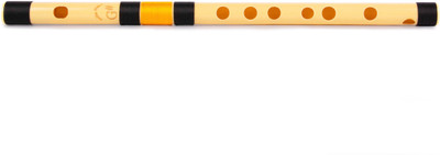 Radhe Flutes Radhe Flutes PVC Fiber G Sharp Bansuri Higher Octave Without Lip-Plate PVC Flute(29 cm)