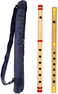 SG MUSICAL Combo Flute Of G And A With Flute Bag Bamboo Flute(40 cm)