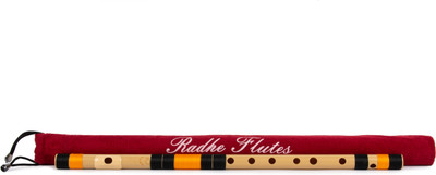 Radhe Flutes C Sharp Right Hand With Velvet Cover PVC Flute(48 cm)