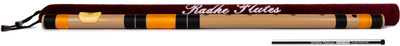 Radhe Flutes G Sharp Base Octave Right Hand With Velvet Cover PVC Flute(63 cm)
