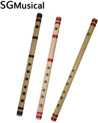 SG MUSICAL A and B and G Scale Bamboo Flute(40 cm)