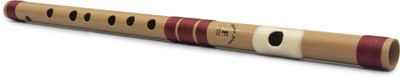 Radhe Flutes F Natural Middle Octave LEFT Hand PVC Flute(40 cm)