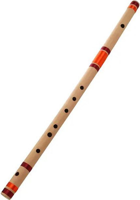 Fateh Musical Instrument Bansuri Handmade Bamboo Flute E Scale Bamboo Flute(43 cm)