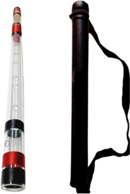 HEAVEN Flute C Natural Medium & Indian Professional Acrylic Bansuri 19.5 inch approx Fiber Glass Flute(48 cm)