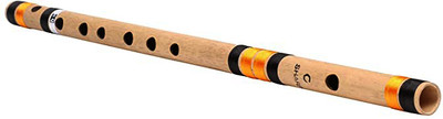BestBrother C Sharp Left Hand Flute 19 Inch Bamboo Flute(47 cm)